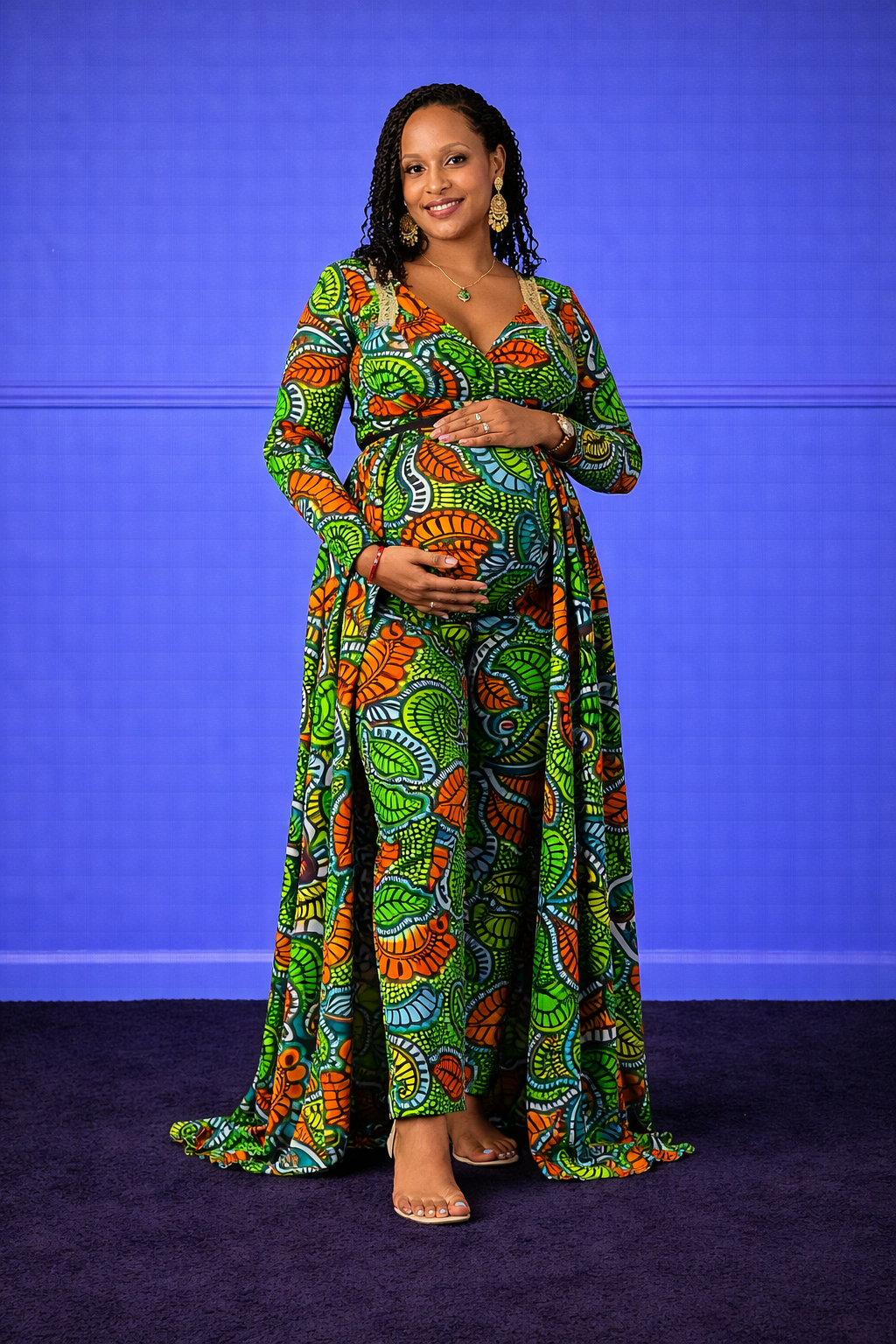maternity dress kitenge