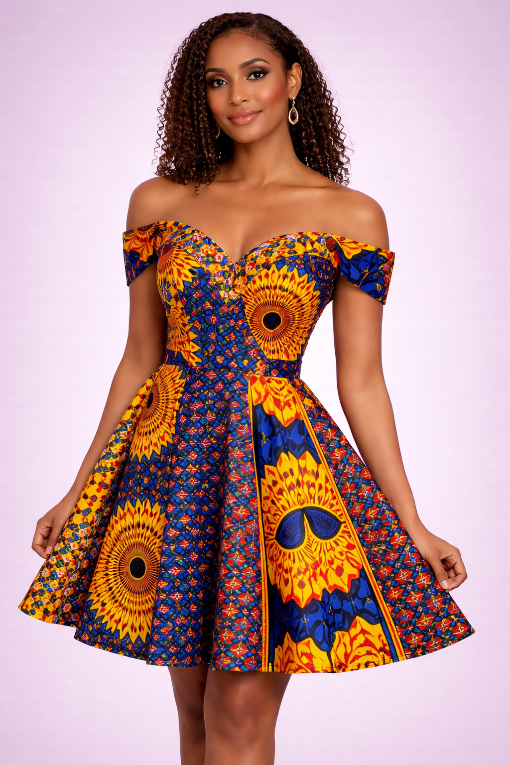 kitenge muse dress