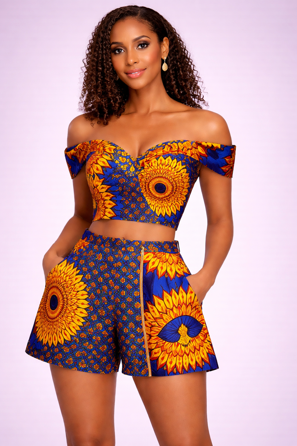 Kitenge Luxe set